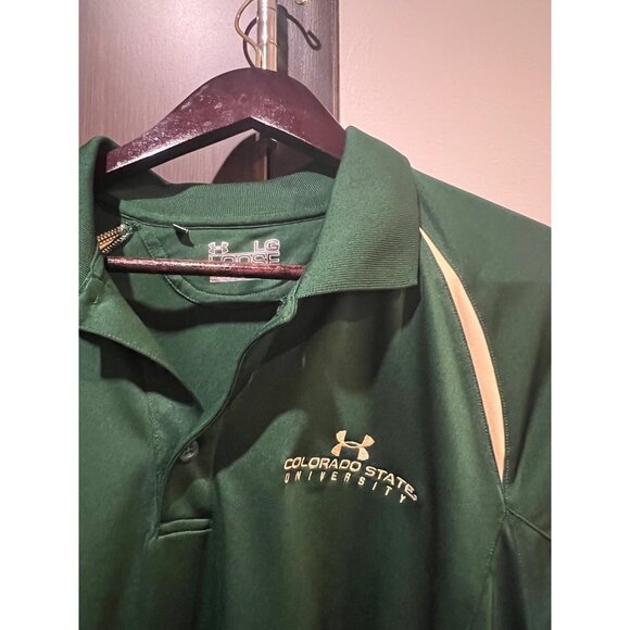 Under Armour Colorado State Rams Polo Shirt - Size‎ L - Picture 2 of 3